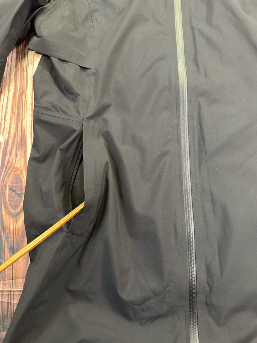 Lululemon Athletica Rebel Rain Jacket In Black Size 6 Outdoor Travel - Picture 15 of 16